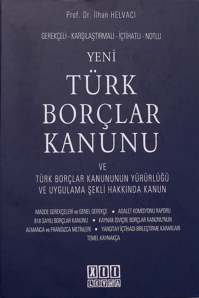 The New Turkish Code of Obligations