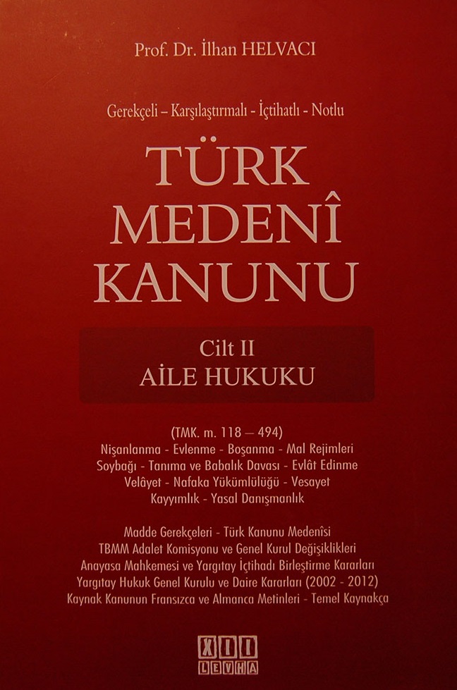 Türk Medenî Kanunu Cilt 2